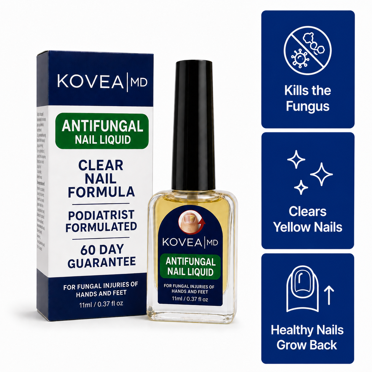 Clear Fungus Nails & Restore Healthy Clear Nails in Just 14 Days!